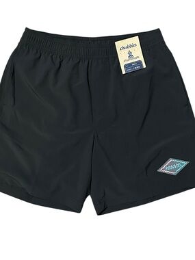 Chubbies Black Swim Trunks